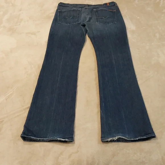 7 Of All Mankind Bootcut Womens Size 31 - Picture 10 of 14
